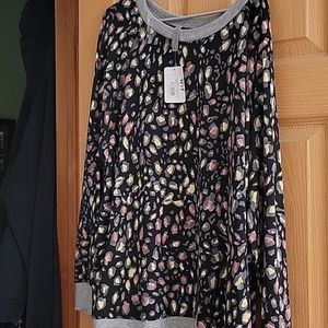 Grey and black leopard xl